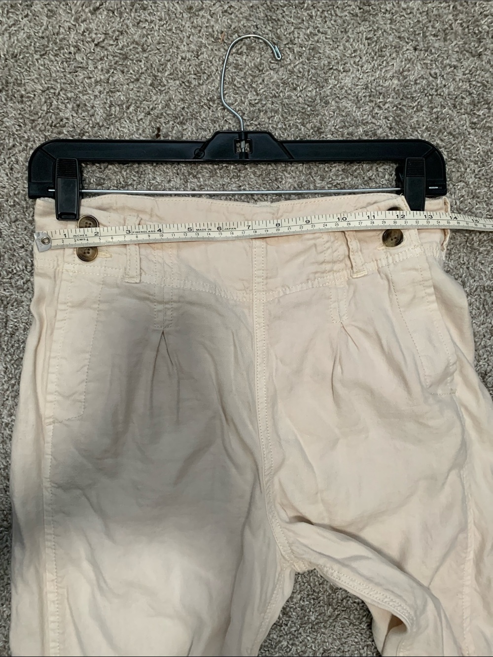 American Eagle Outfitters Cream Chino Pants - Picture 9 of 10